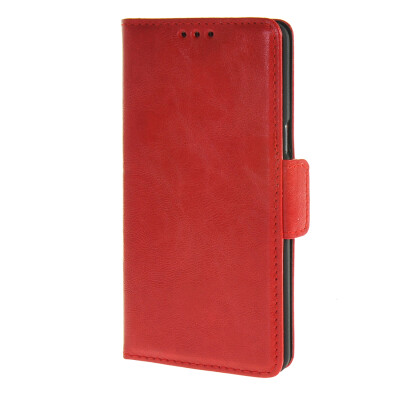 

MOONCASE Case for Samsung Galaxy A5 Case Wallet Card Slot with Kickstand Flip Leather Back Case Cover Red