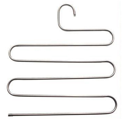 

UpperX Clothes Hanger 5 Bars Metal Non-Slip For Cupboard Space Saving
