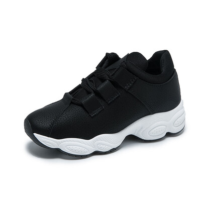 

Shoes Woman Vulcanize Shoes Sneakers Ladies Casual Dad Shoes Wedges Sneakers Lace-Up Zapatos De Mujer