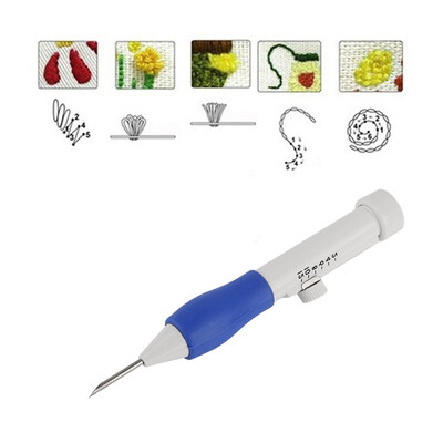

6pcsset Punch Needle Embroidery pen Punch Needle Embroidery Cross Stitch Tool DIY Crafts supplies Sewing Accessories