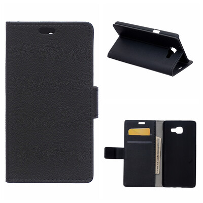 

MOONCASE PU Leather Flip Wallet Card Slot Bracket Back Case Cover for Samsung Galaxy A5 (2016) / A510F