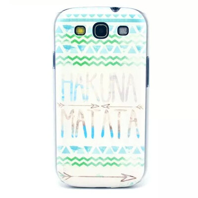 

MITI Samsung Galaxy S3 Colorful Transparent Printing Drawing Phone Cover For Samsung i9300 Fashion Plastic Hard Phone Cases