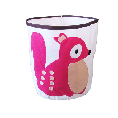 

Pink Squirrel Storage Box Bin Organizer Collapsible