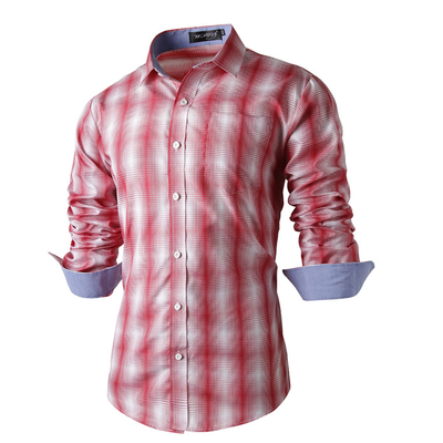 

Zogaa New Men Shirt Gird Korean