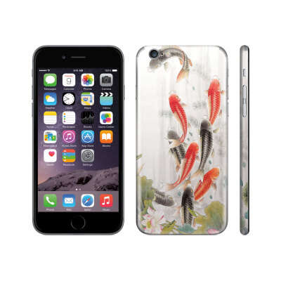 

GEEKID@ iPhone 6 Back Decal sticker Phone back sticker Protector Decal cover iPhone 6s waterproof 3M fish stickers