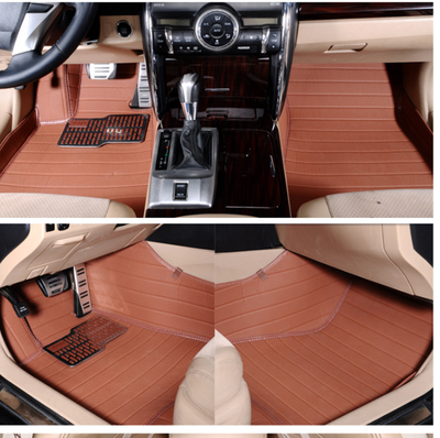 

Myfmat custom foot leather CAR floor mats for VW BORA MAGOTAN BEETLE PHAETON TOUAREG TERAMOUT waterproof durable breathable safe