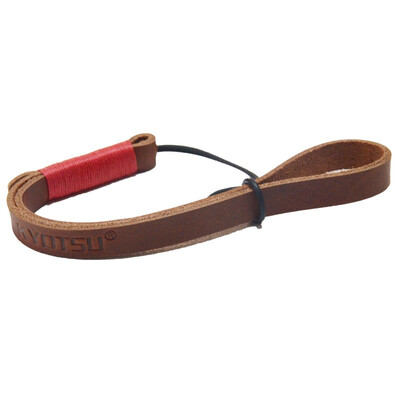 

KYOTSU King wins camera wrist strap handmade pure leather leather SLR micro single camera wrist strap red brown