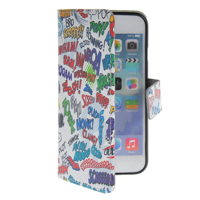 

MOONCASE Pattern Style Leather Side Flip Wallet Card Slot Pouch Stand Shell Back ЧЕХОЛ ДЛЯ Apple iPhone 6 ( 4.7 inch )