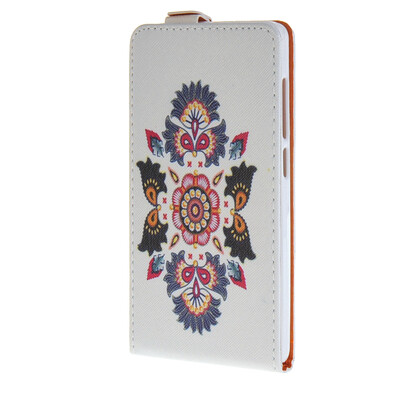 

MOONCASE Pattern Style PU Leather Pouch Bottom Flip чехол для Cover Huawei Ascend P7 Mini /a02