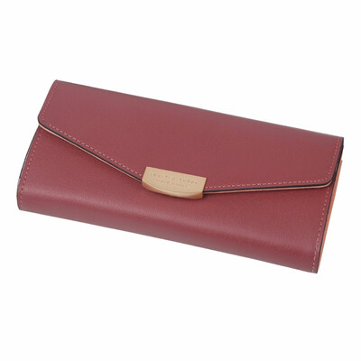 

Ladies purse female long handbag buckle multi function long large capacity wallet mobile phone bag