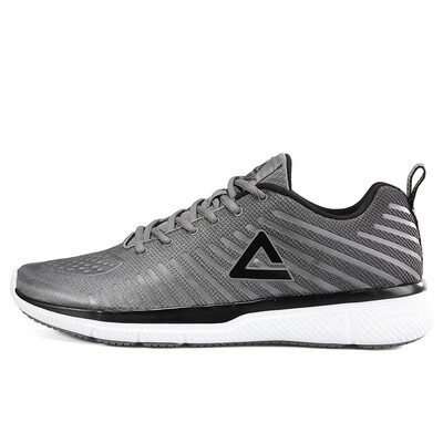 

PEAK mens shoes new light&comfortable running shoes casual sports shoes men E73547H steel gray 44 yards