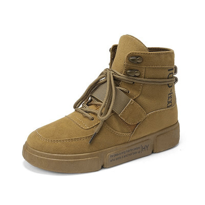 

2018 new Martin boots female British wind student short tube Korean version of the wild locomotive boots children shoes spring and