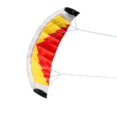 

79" x 275" Large Dual Line Stunt Parafoil Kite Outdoor Sports Fun Toy with 30M