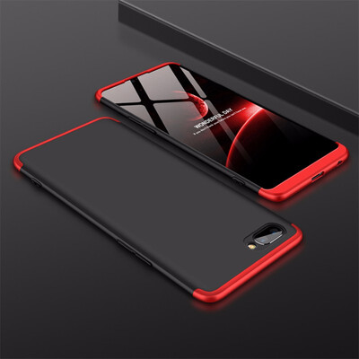 

Goowiiz Phone Case For Oppo A5A3S Fashion Color collision 360 Degree Coverage PC Full Protection