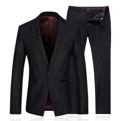 

Necini™ Man'S Suits men's business casual professional dress suit wedding dress Korean version of Slim suit