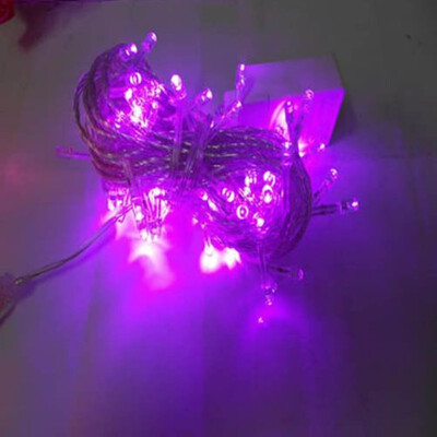 

mymei Xmas дерево 8.5m 220в 100led фея группа String колба легких - рождество свадьбу ес Plug - фиолетовый