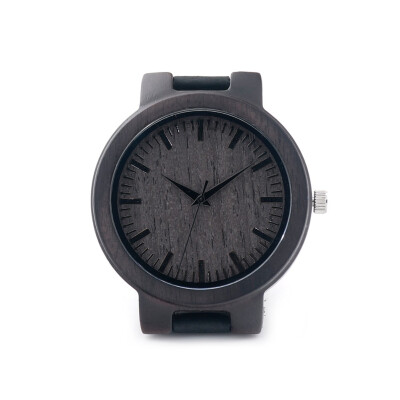 

BOBO BIRD wooden quartz pointer watch C16