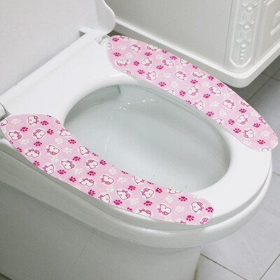 

Bingyou paste type toilet seat toilet seat seat gasket sweat-absorbent toilet 4 pieces