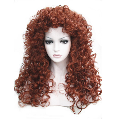 

Strong Beauty Synthetic Hair Long Curly Blonde Brown Black Red Wigs Cosplay Wigs For Woman