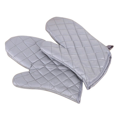 

UpperX 1 Pair Heat-Resistant-Quilted-Lining-Kitchen-Oven-Mitt-Gloves