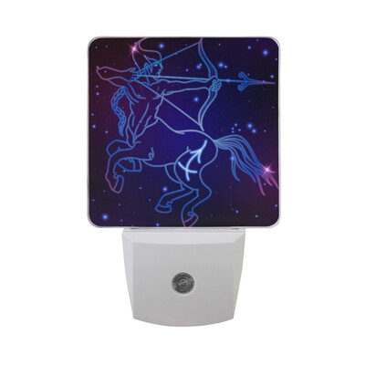 

ALAZA Virgo LED Night Light With Smart Dusk To Dawn SensorConstellation Plug In Night Light