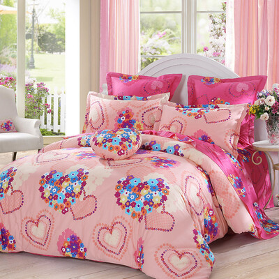 

LOVO cotton bed setbed kit duvet coverbedsheetpillowcase 18m bed 220240cm