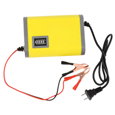 

12V 6A Voltage Rechargeable Battery Power Charger 220V AC for Motorcycle