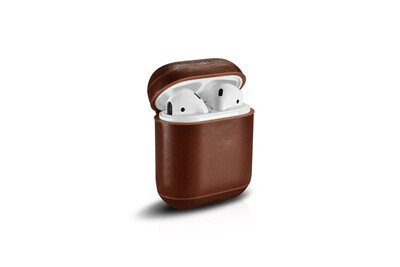 

For AirPods Case Vintage Genuine Leather Case For Apple Airpods Luxury Protective Storage Bag