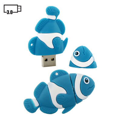 

4G 8GB 16GB 32GB 64GB 128GB Fish Model USB 30 Stick Pen Drive U Disk USB 30 Flash Disk Memory Stick USB 30 Flash Drive USB Disk