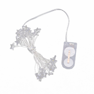 

BZ234 2M3M5M 20 Bulbs LED Clear Battery Holder Indoor Outdoor Decoration Festoon Wedding Party Christmas Tree Garden Yard Fence