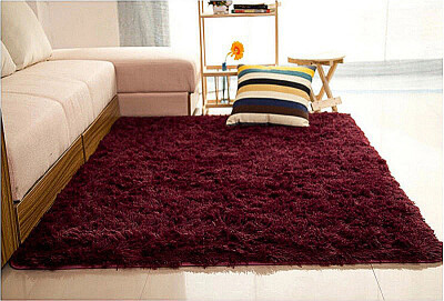 

NicerDicer Carpets for home living room Modern Fluffy Anti-Slip Shaggy Area Rug 80*120cm