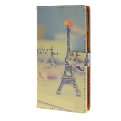 

MOONCASE чехол для HTC One M9 Pattern series Leather Flip Wallet Card Slot Stand Back Cover