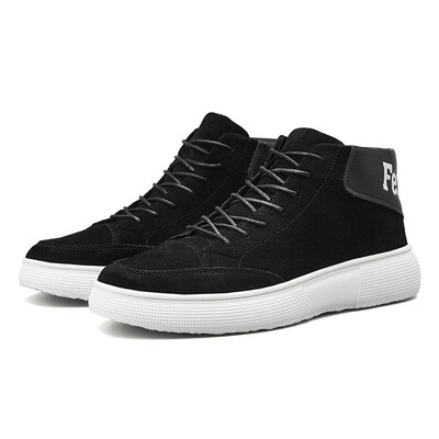 

Autumn mens tide shoes Korean version of the trend of wild mens casual shoes fashion high-top shoes lace