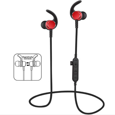 

HOT T3 Sports Bluetooth Headphone earphone Subwoofer Magnetic Wireless Sports Running Bluetooth Headset with micTF card solt