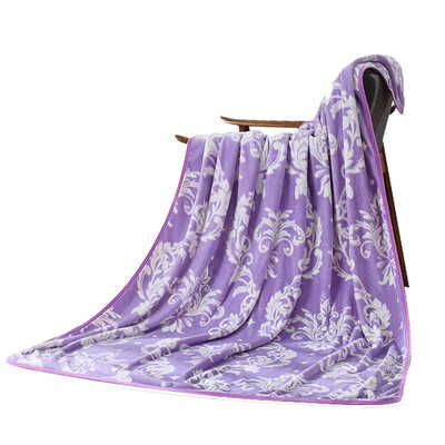 

LOVO-019 Purple flannel blanket for all seasons