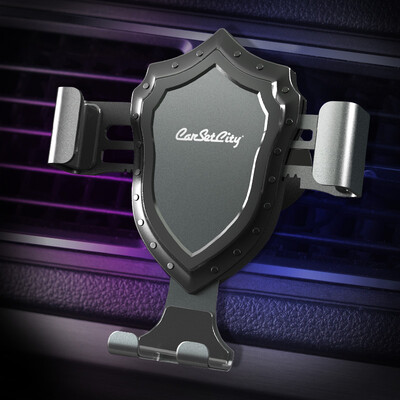 

CarSetCity paint clip arm car phone holder air outlet type CS-83118 black