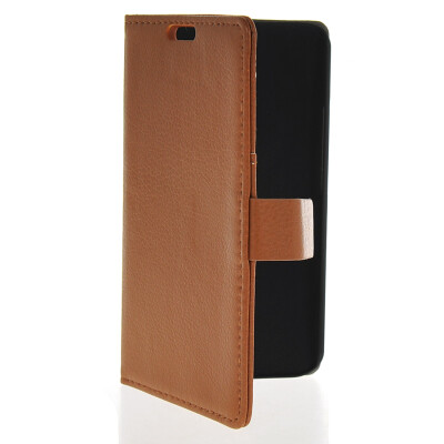 

MOONCASE Slim Leather Side Flip Wallet Card Slot Pouch Stand Back Case Cover for Motorola MOTO X2 XT 1097 Brown