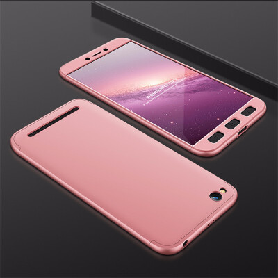 

Goowiiz Phone Case For Xiaomi Redmi 55 Plus5A Fashion Color collision 360 Degree Coverage PC Full Protection