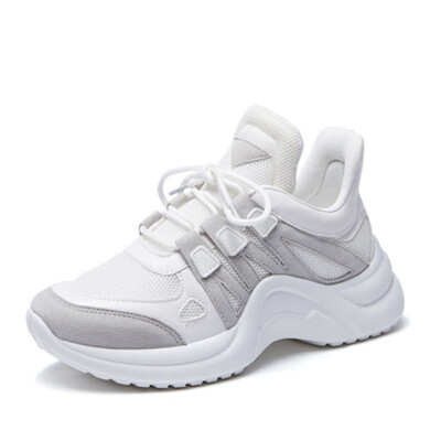 

Sneakers Women Shoes Vulcanize Shoes Ladies Wedges Casual Sneakers Platform Autumn Summer White Dad Shoes Baskets Femme