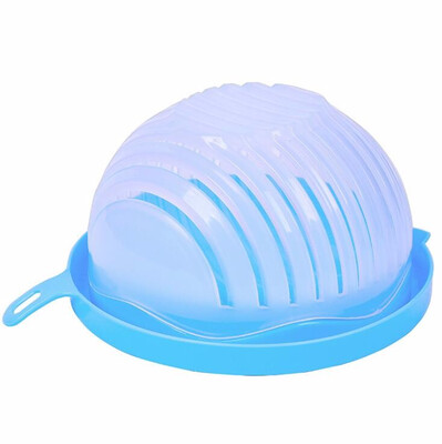 

Salad Cutter Bowl Kitchen Gadget Vegetable Chopper Washer And Cutter Quick Salad Maker Chopper Kitchen tool