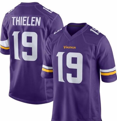 

8 Kirk Cousins 19 Adam Thielen Randy Moss Jersey Men Minnesota Vikings Stefon Diggs Harrison Smith Dalvin Cook Anthony Barr Footba