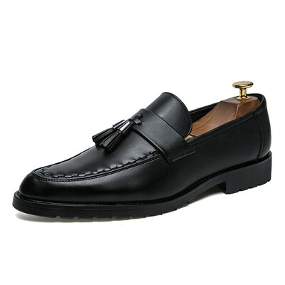 

Mens Dress Shoes Genuine Cow Leather Oxfords Business Casual Shoes