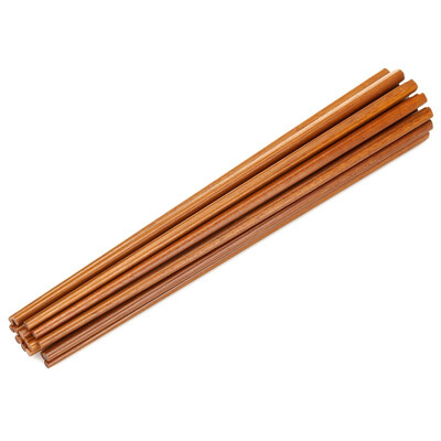 

D'Alefeng logs chopsticks Kundian iron wood chopsticks 10 double installed KZ125