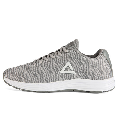 

PEAK mens shoes autumn&winter models lightweight shock-absorbing running shoes comfortable casual sports shoes men DH740601 light gray 43 yards