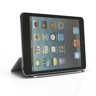

FirstSeller Grey Ultra Slim Smart Cover Case Foldable Sleep Stand for the Apple iPad Mini 2