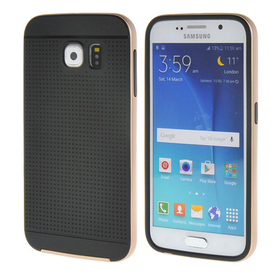 

MOONCASE Galsxy S6 Case Flexible Soft Gel TPU Silicone Skin Slim Durable Case Cover for Samsung Galsxy S6 Gold