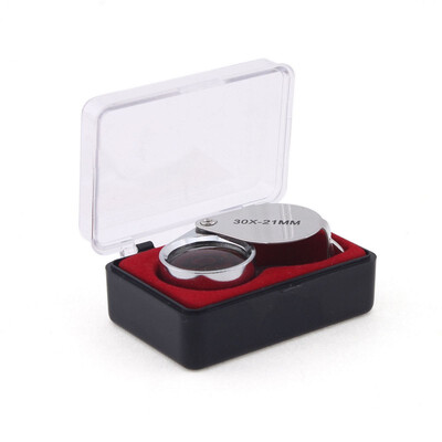 

Foldable Alloy 30x Magnifier Magnifying Jewelers Eye Loop Loupe Magnification