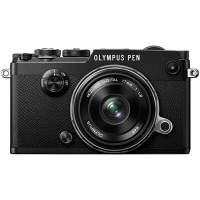 

Olympus (OLYMPUS) PEN-F-1718K (fixed focus lens package) black 20-megapixel embedded WIFI five-coordinate stab