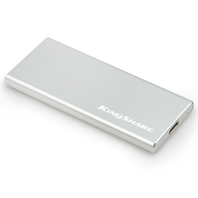 

Kingshare S8 Series 120G TYPE-C USB3.0 Портативный мобильный твердотельный накопитель Silver (KS8120S)