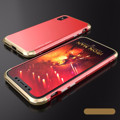 

Goowiiz Phone Case For Iphone 66s6 Plus6s Plus Luxury 3 in1 Metal PC Hard Hybrid Slim Back Case Full Protection